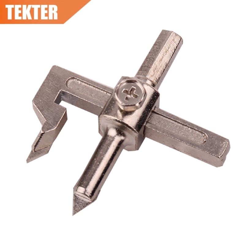 TEKTER TK0015 20-90mm ʰ ֽ 帱 Ʈ   Ŭ Ÿ Ŀ Ȧ Ŀ  Ÿ   Acessory/TEKTER TK0015 20-90mm Carbide Tungsten Drill Bit Adjustable Circle T